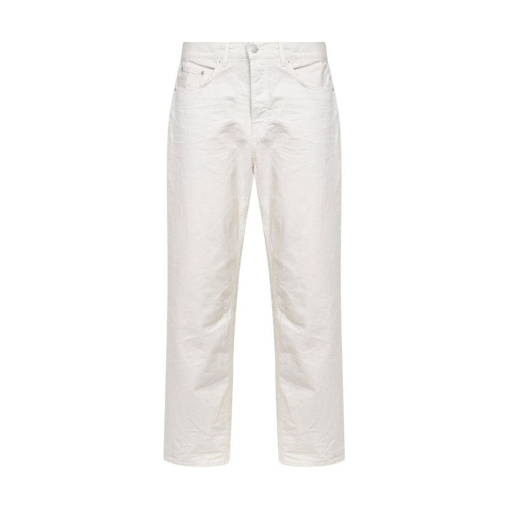 Haikure Men Ivory Cotton Denim Logan Straight Jeans